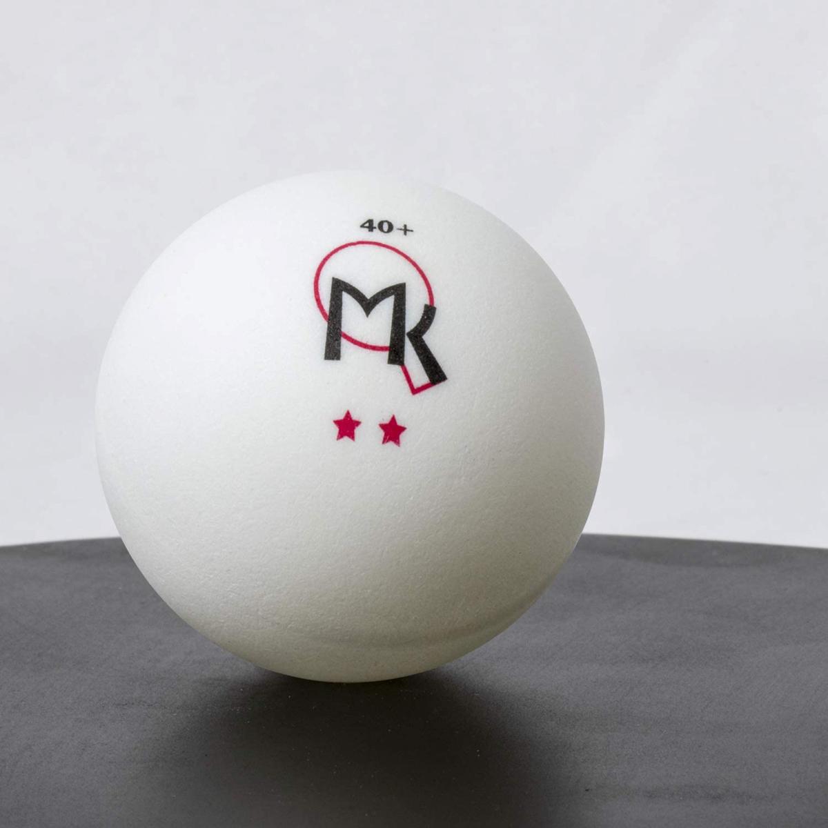 STEREO TENNIS マルベル堂 Trillion Starlights MK One Star Balls, 144 pk | Butterfly Table Tennis